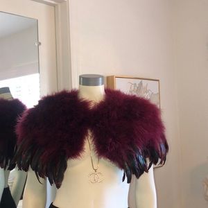 COPY - BeBe Plume Feather Shaw